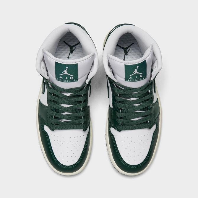 Women's Air Jordan Retro 1 Mid Casual Shoes| Finish Line