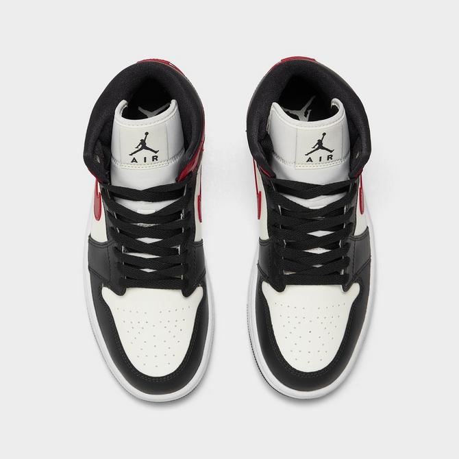 Women's Air Jordan Retro 1 Mid Casual Shoes| Finish Line