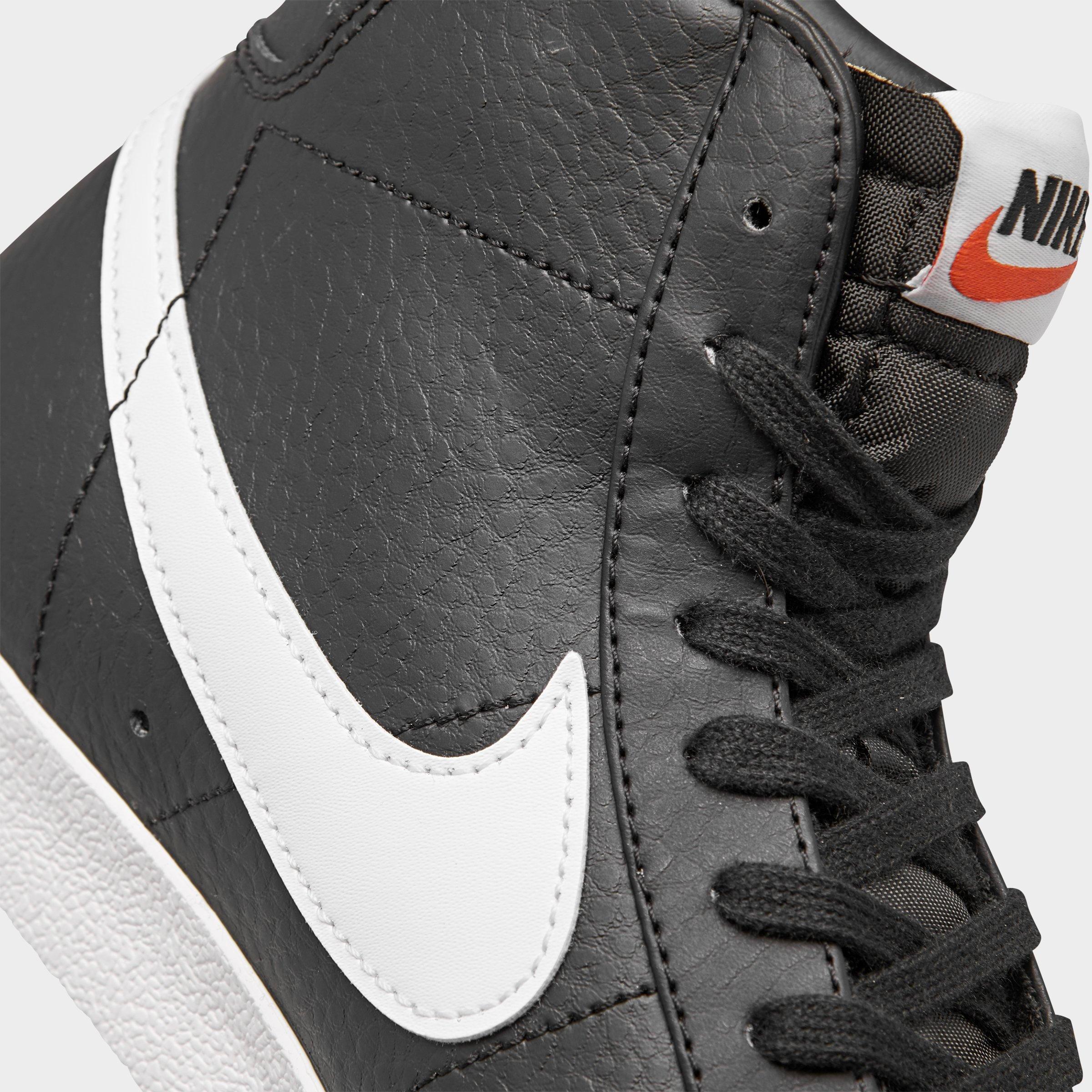 mens nike blazers black