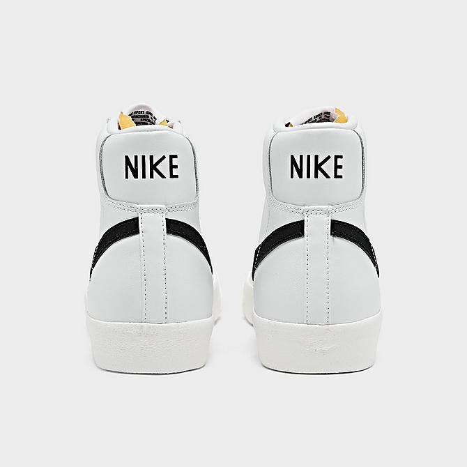 Left view of Nike Blazer Mid '77 Vintage Casual Shoes in White/Black Click to zoom