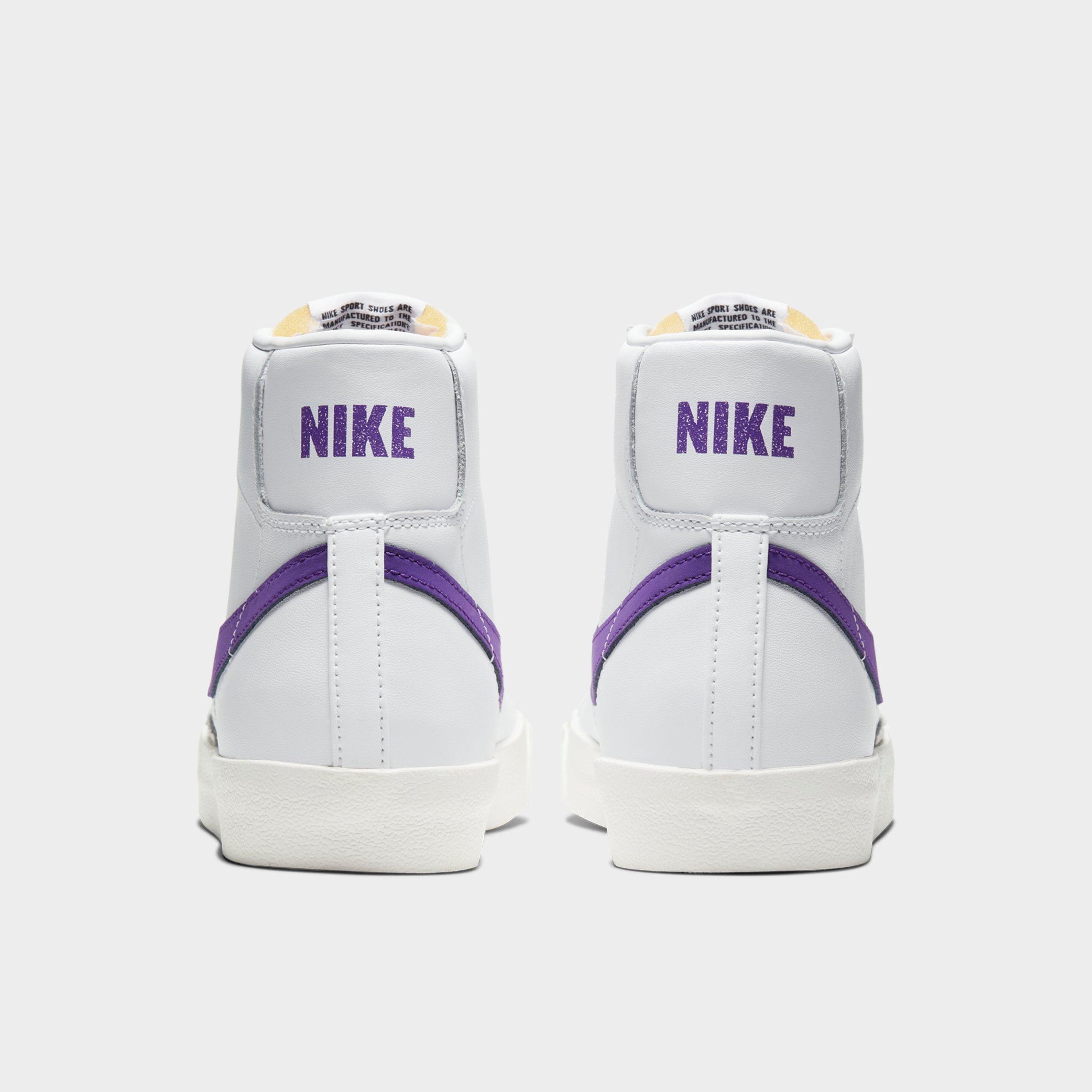 nike blazer mid mens purple