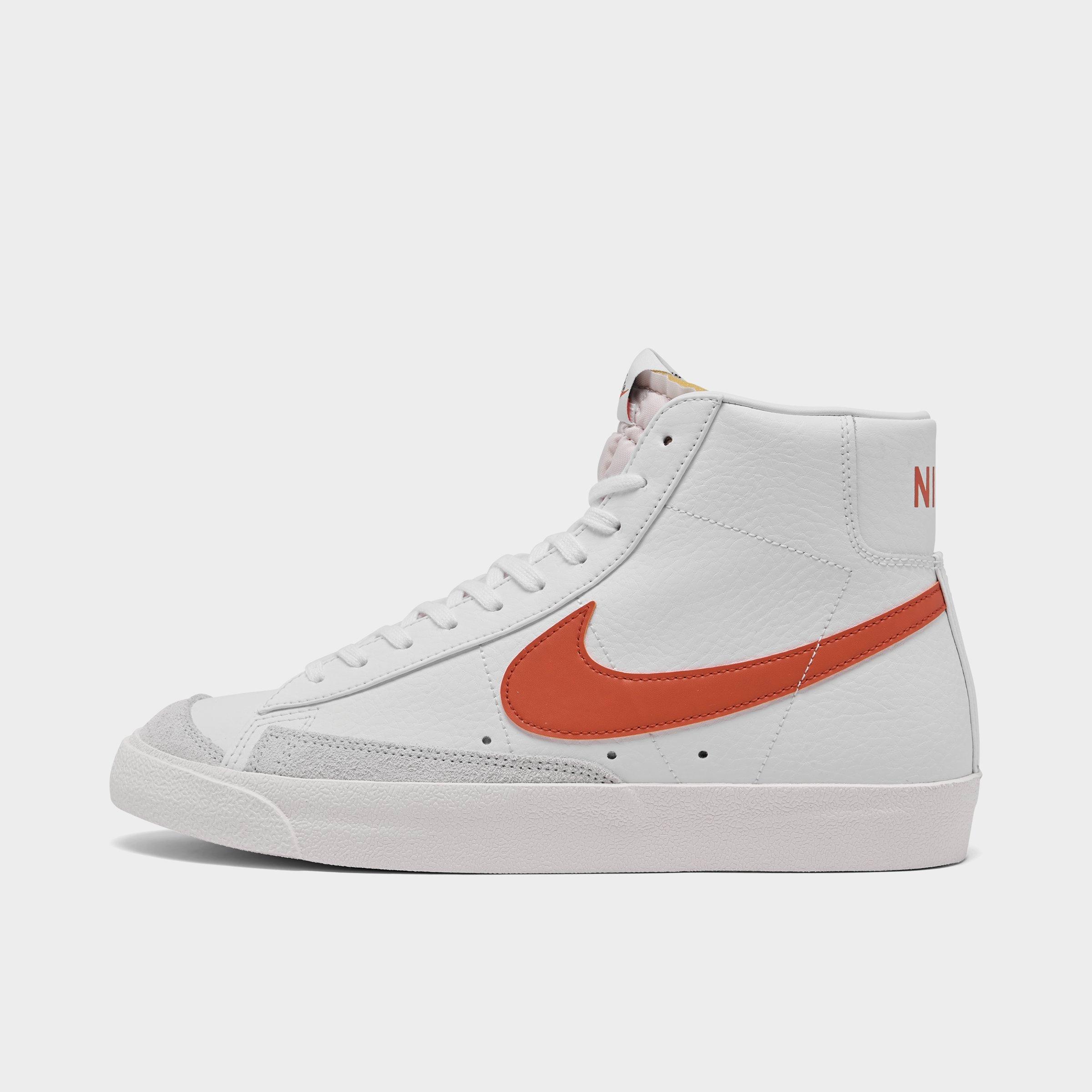 orange nike blazer mid 77