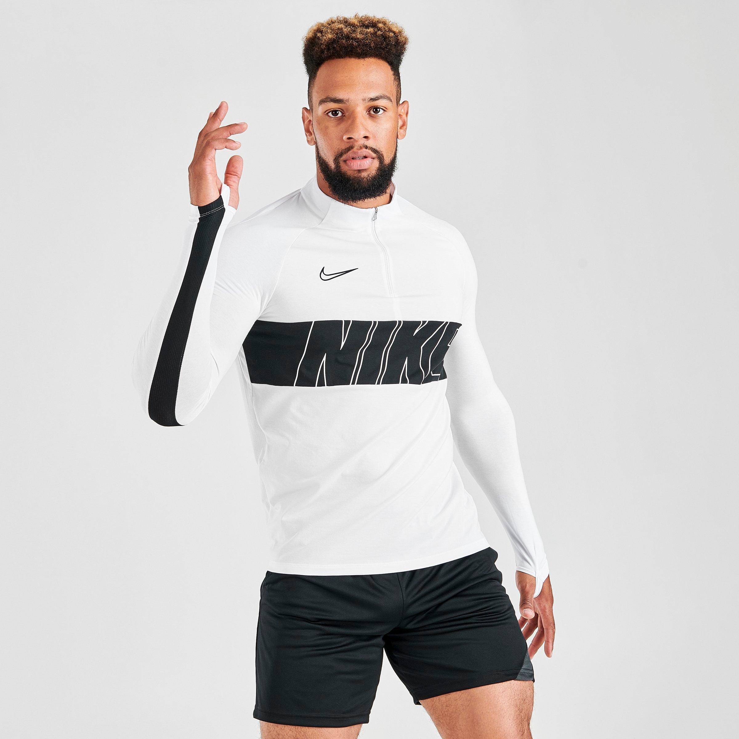 nike dri fit long sleeve half zip