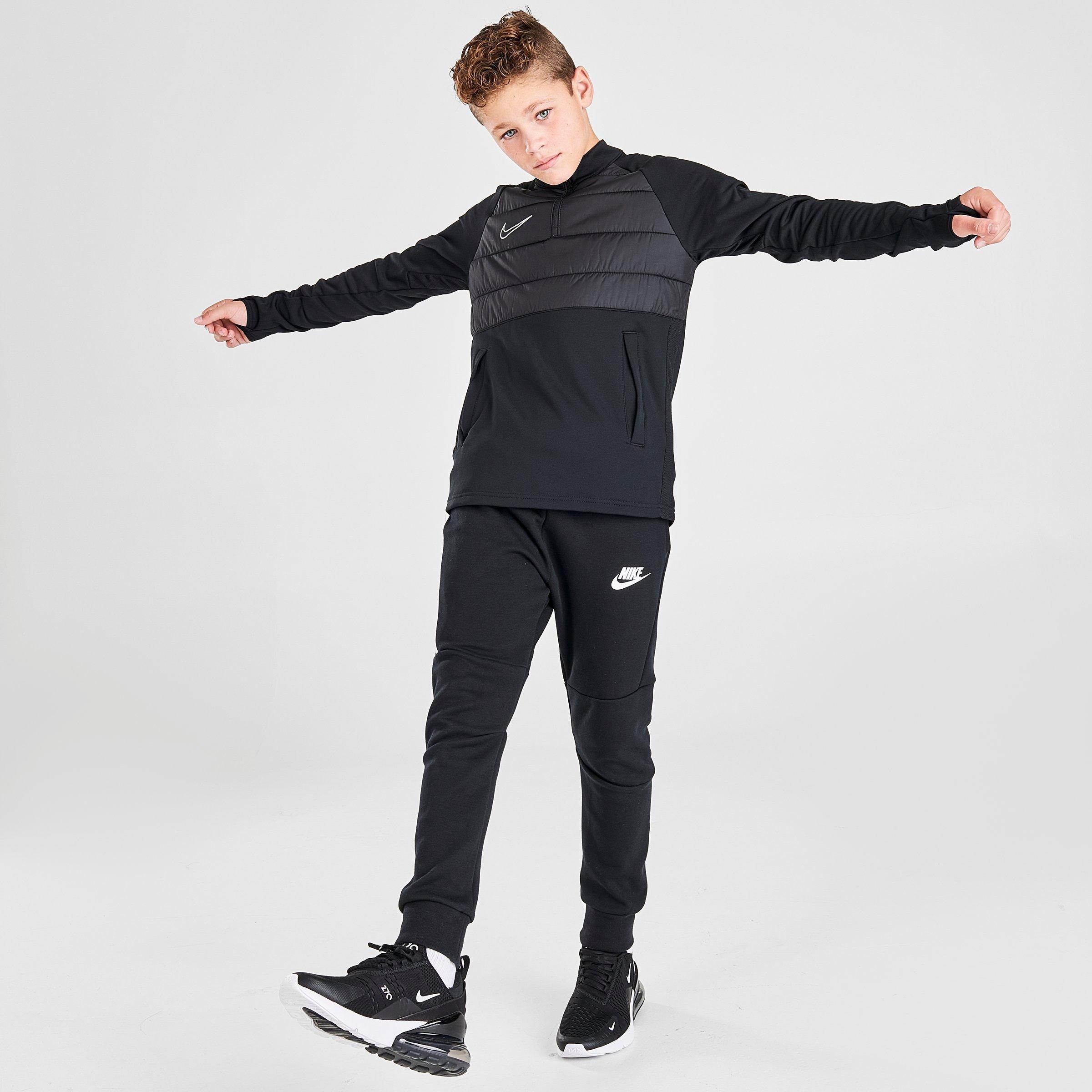 Boys Nike Dri Fit Academy Winter Warrior Drill Top Finish Line