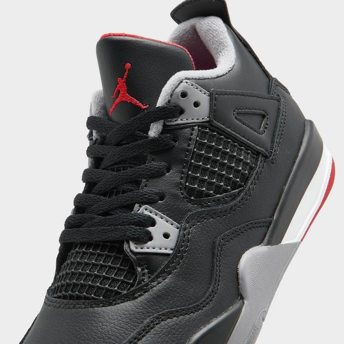 Jordan retro 4 black hotsell and grey