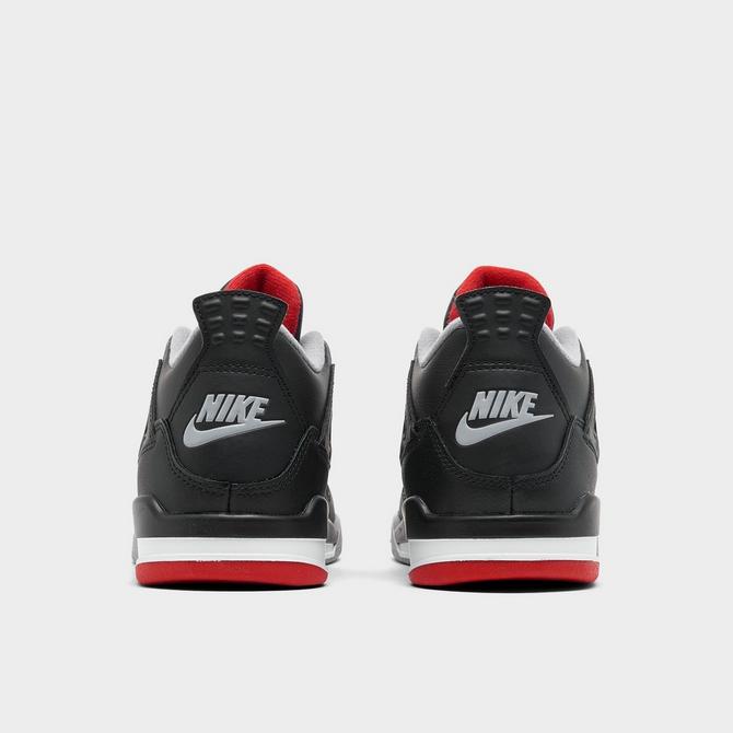 Jordan retro 4 bred best sale finish line