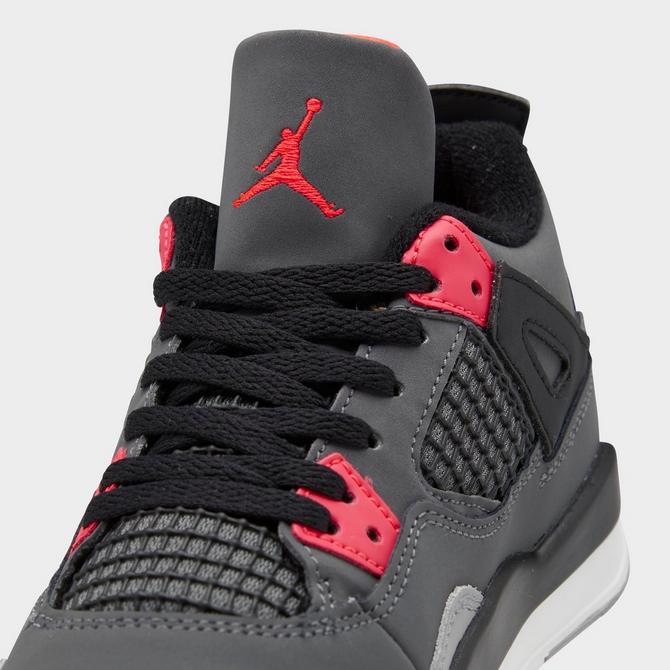 Little Kids' Jordan Retro 4 Basketball Shoes Finish Line