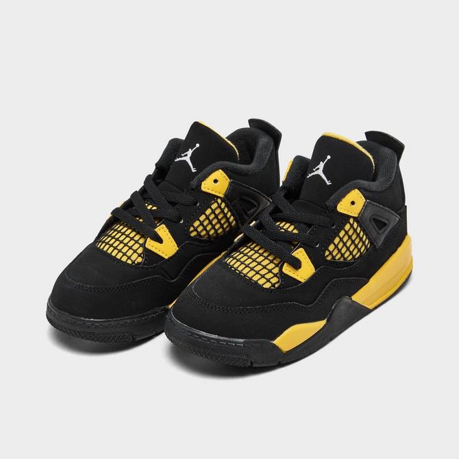 Kids' Toddler Air Jordan Retro 4 Basketball Shoes