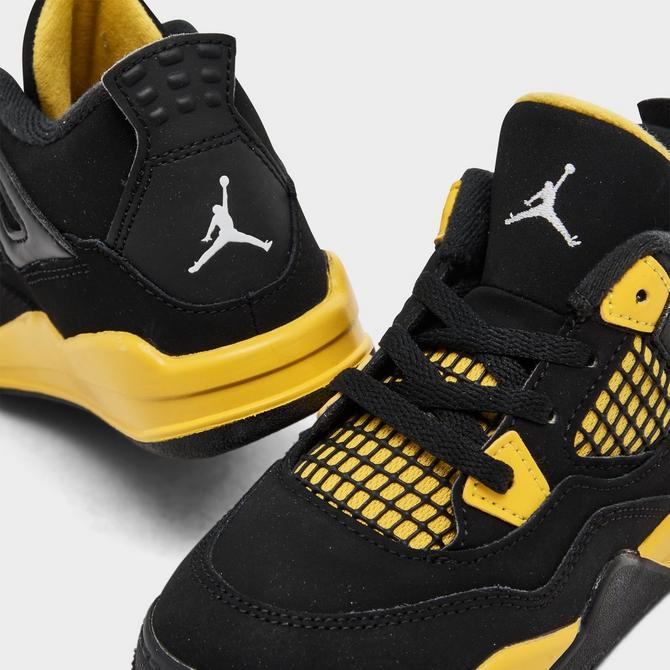 Kids' Toddler Air Jordan Retro 4 Basketball Shoes Finish Line