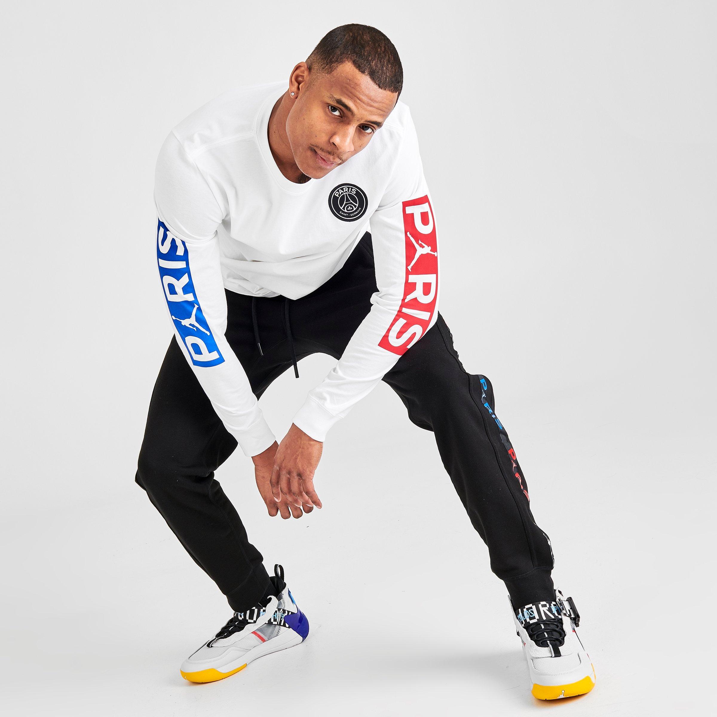 psg jordan long sleeve t shirt