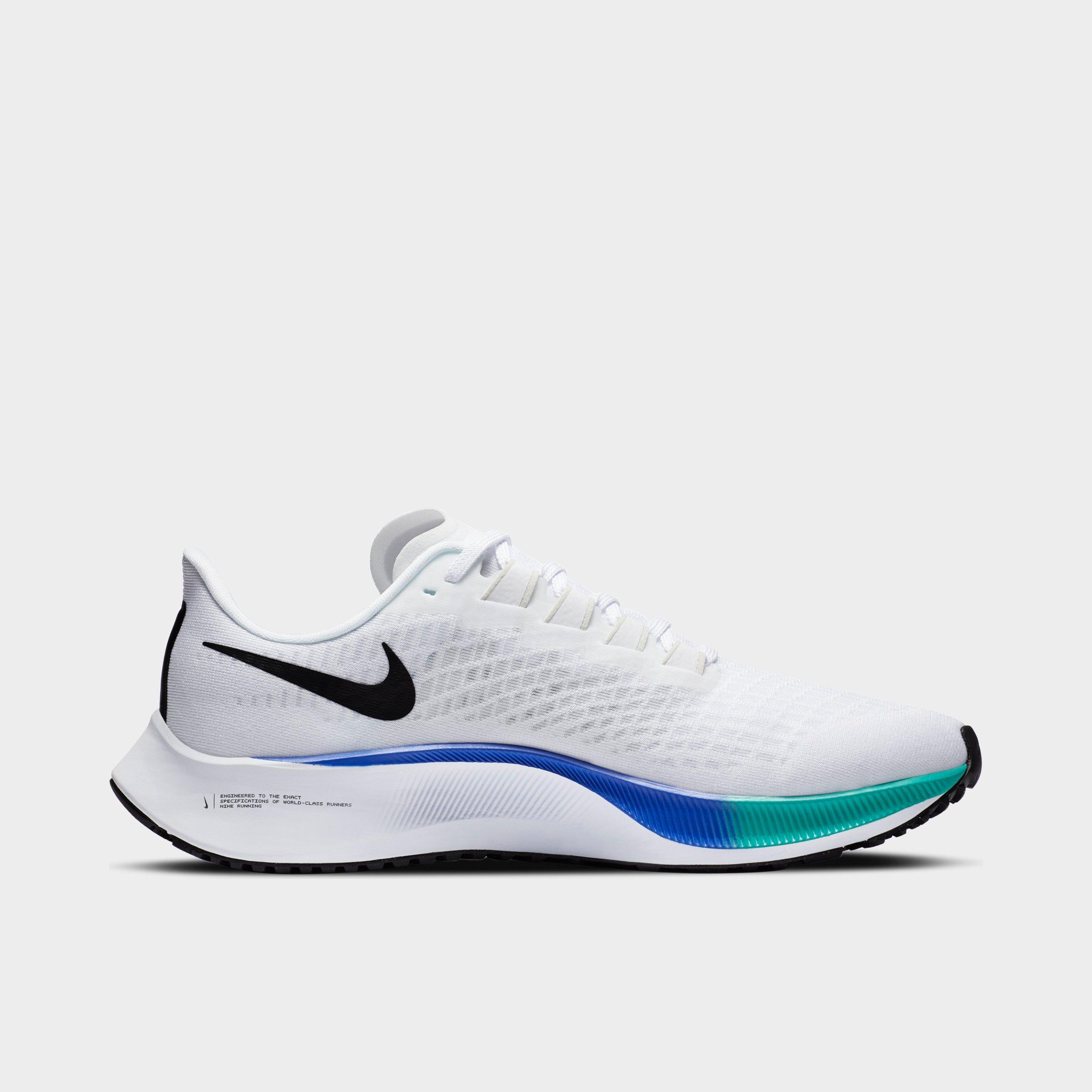 nike zoom pegasus white blue