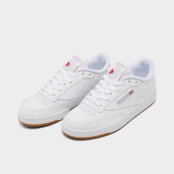 Reebok classic club c 85 white light on sale grey