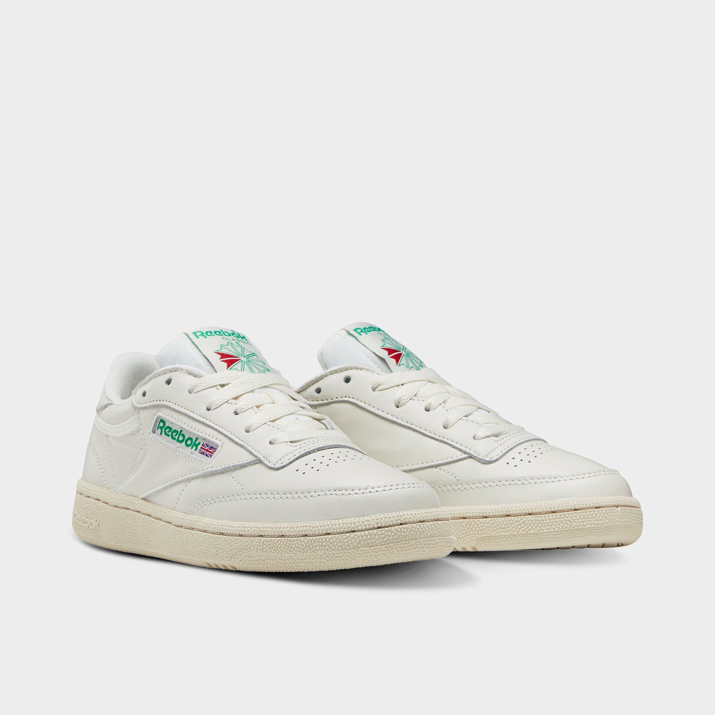 reebok club c 85 womens green