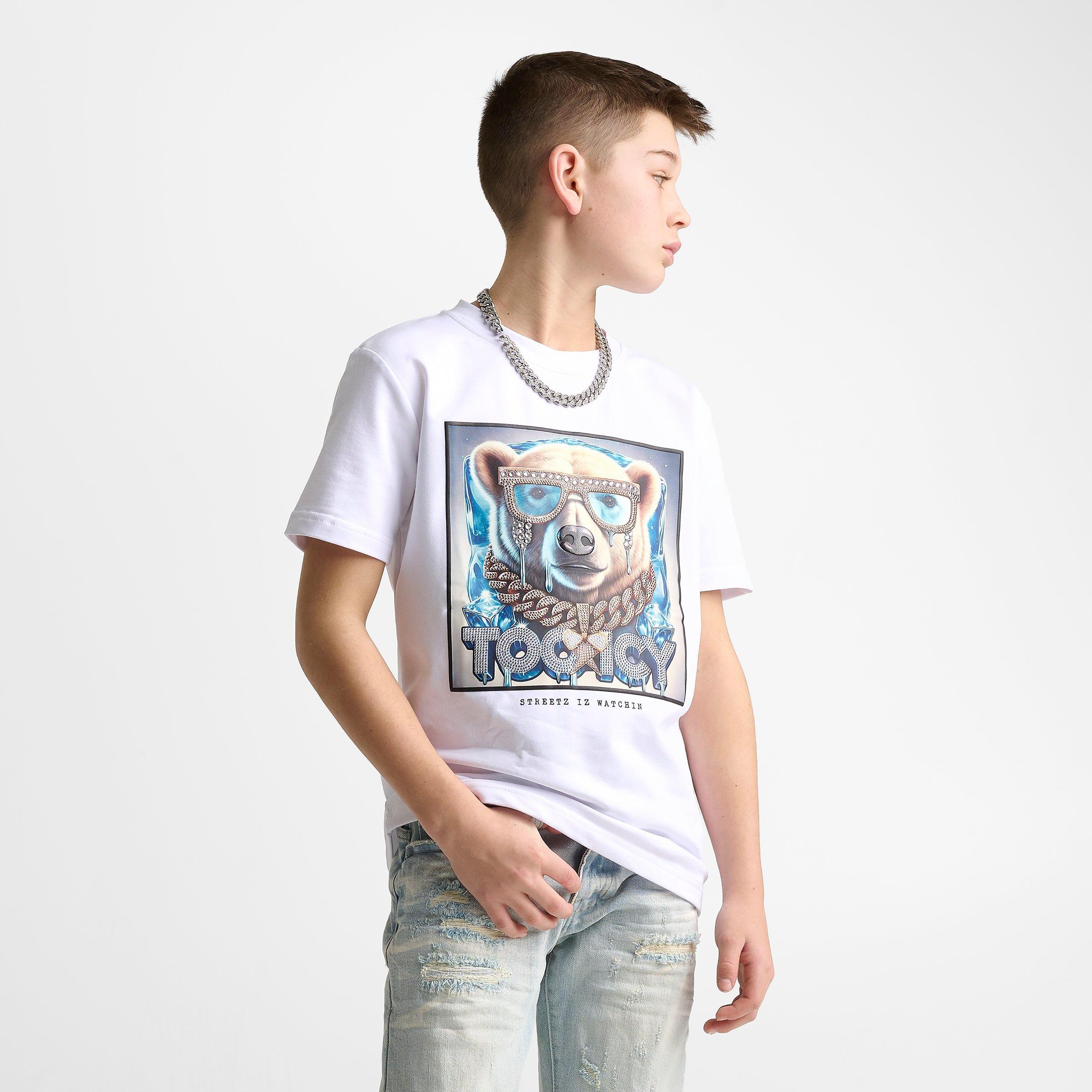 新品　BRIEFING BIG BEAT SHIRT RELATED FIT Big Kids' Streetz Iz Watchin Too Icy T-Shirt | Finish Line