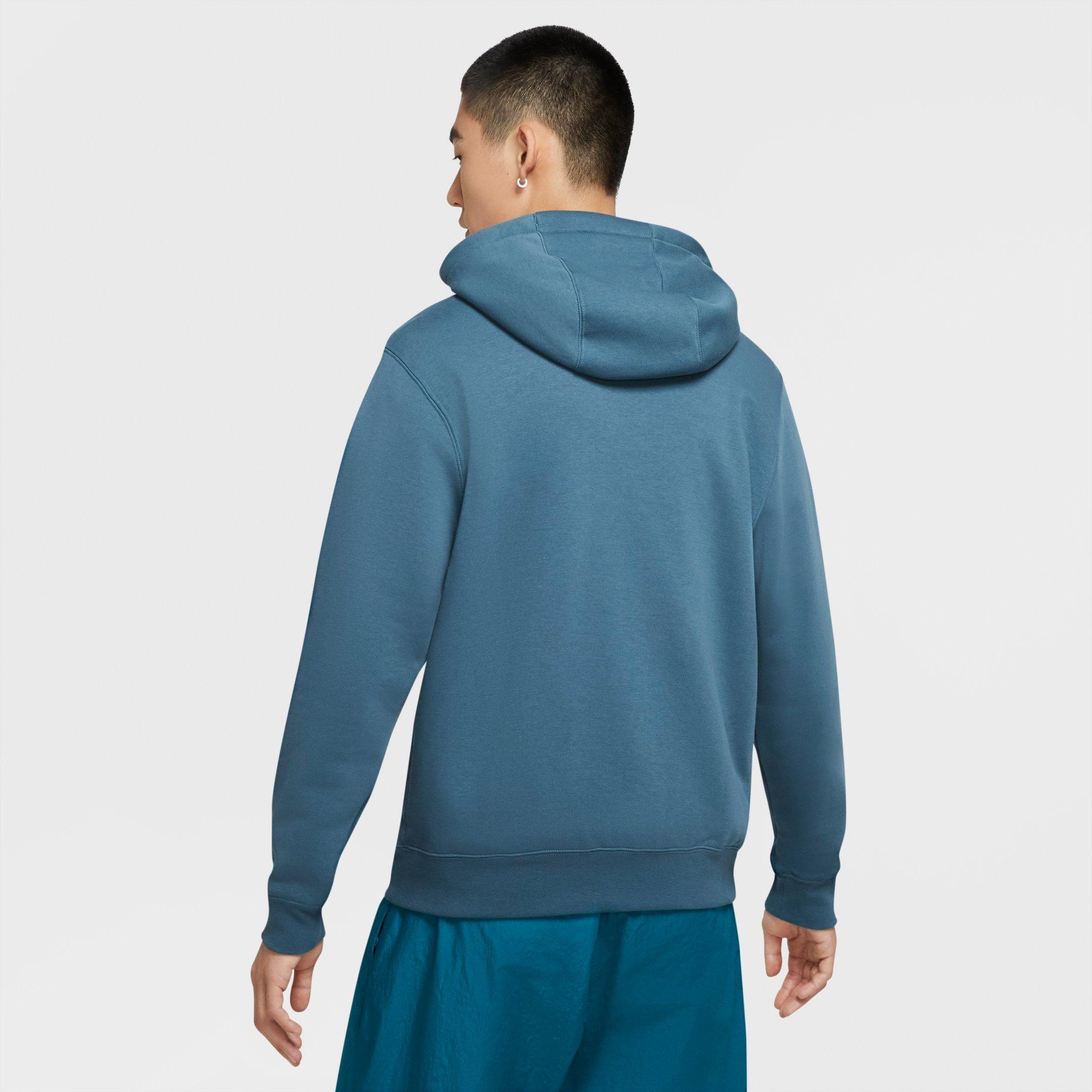 nike blue green hoodie