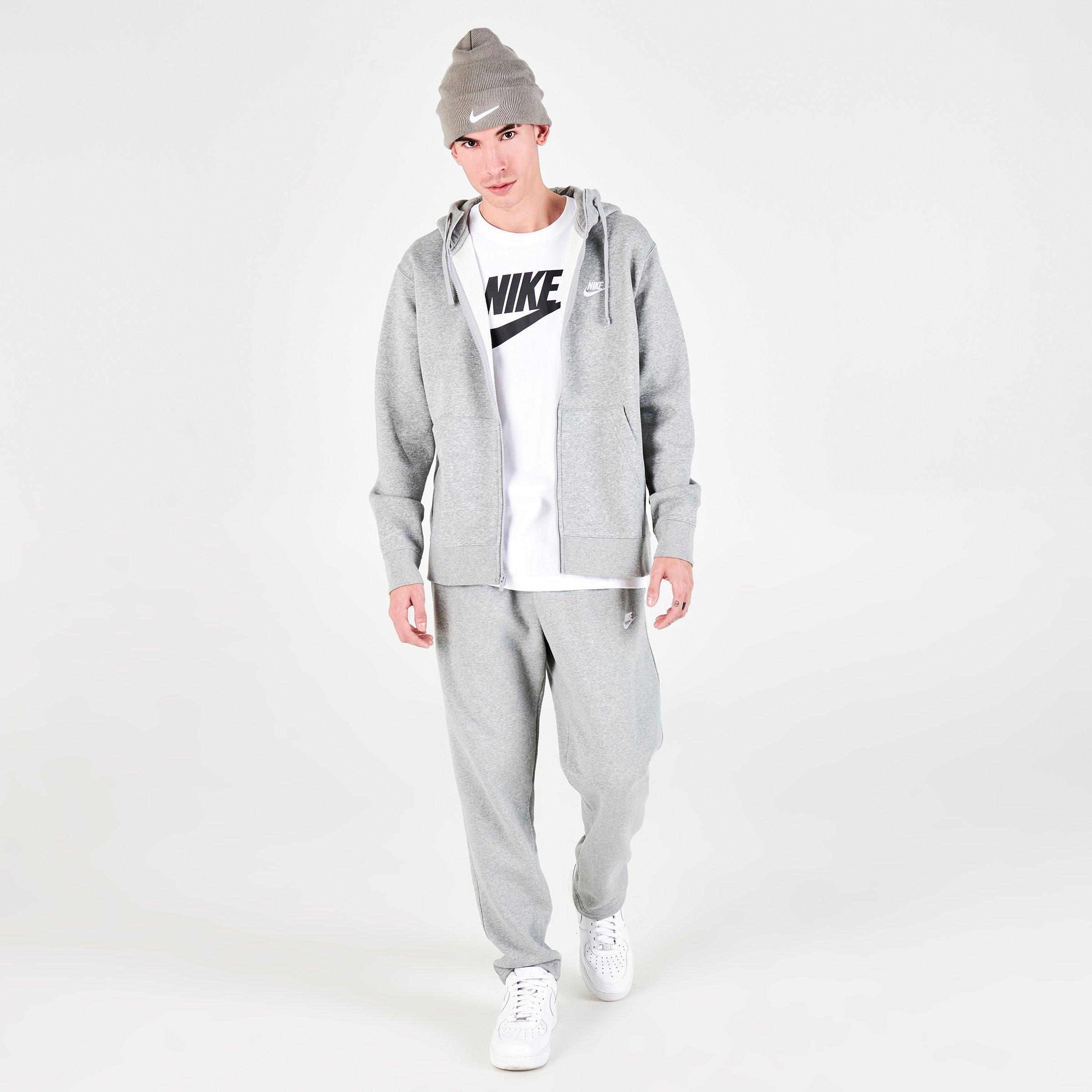 nike sportswear club fleece full zip hoodie