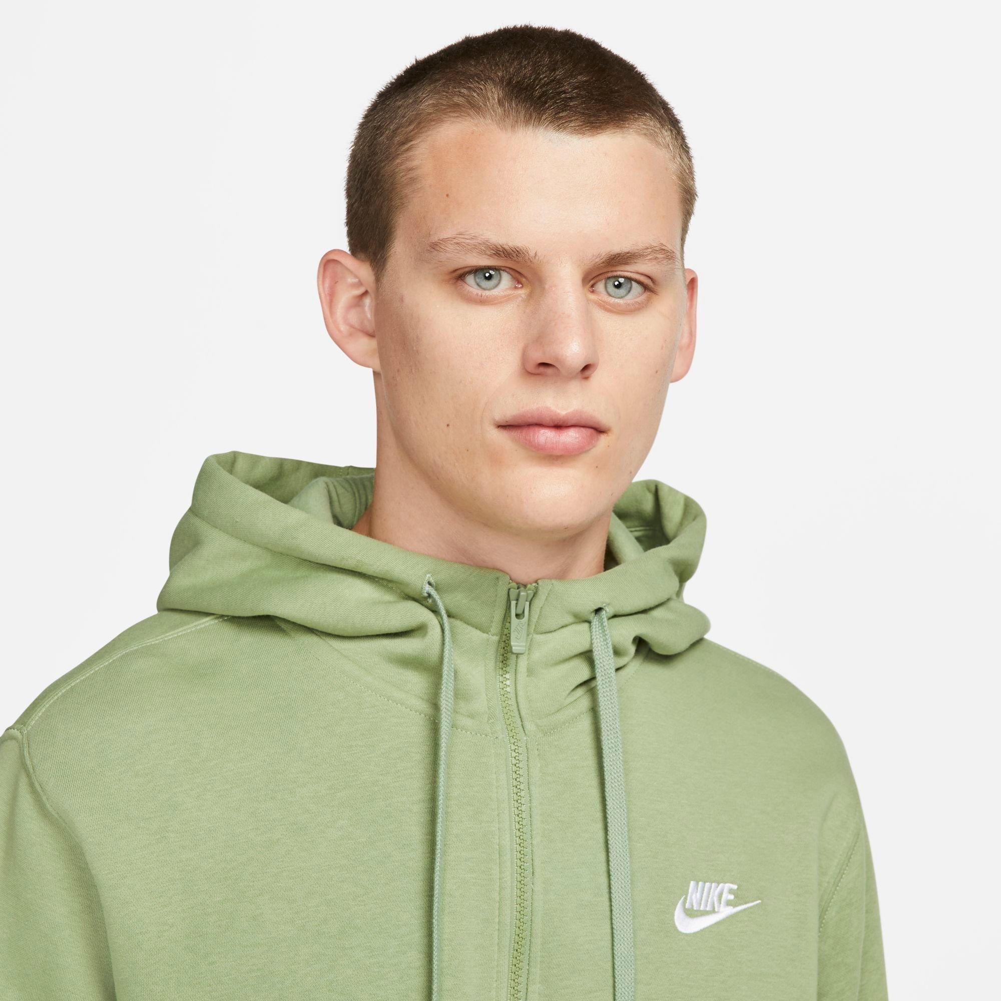 oil green nike hoodie