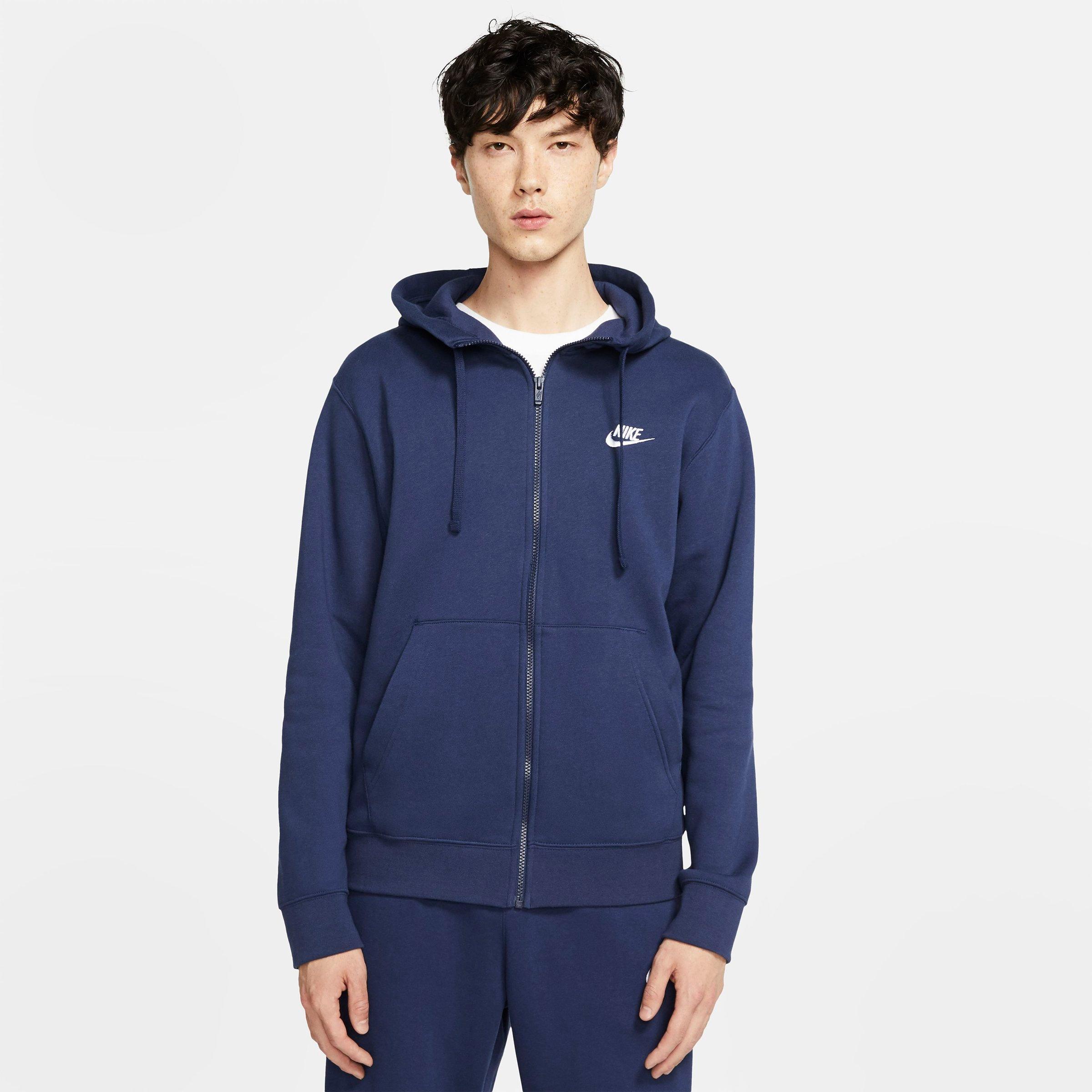 men's sportswear club fleece full zip hoodie