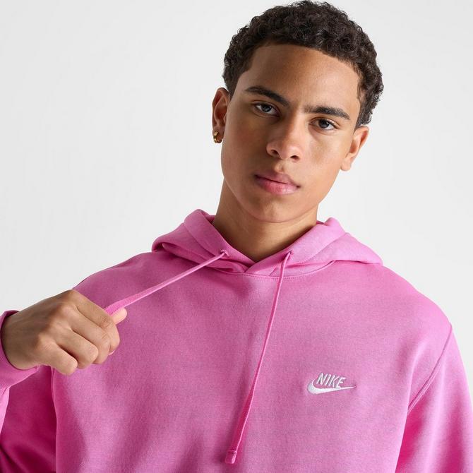 Nike sportswear pink hoodie hotsell