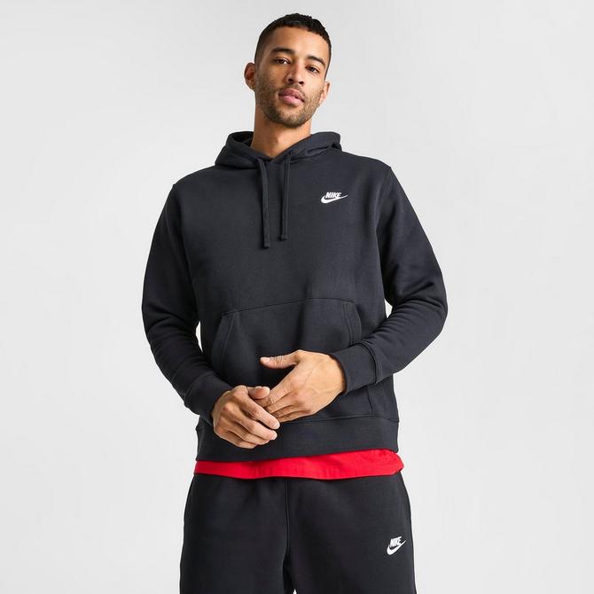 Shop Nike NSW Club Fleece Pullover Hoodie BV2654-407 blue