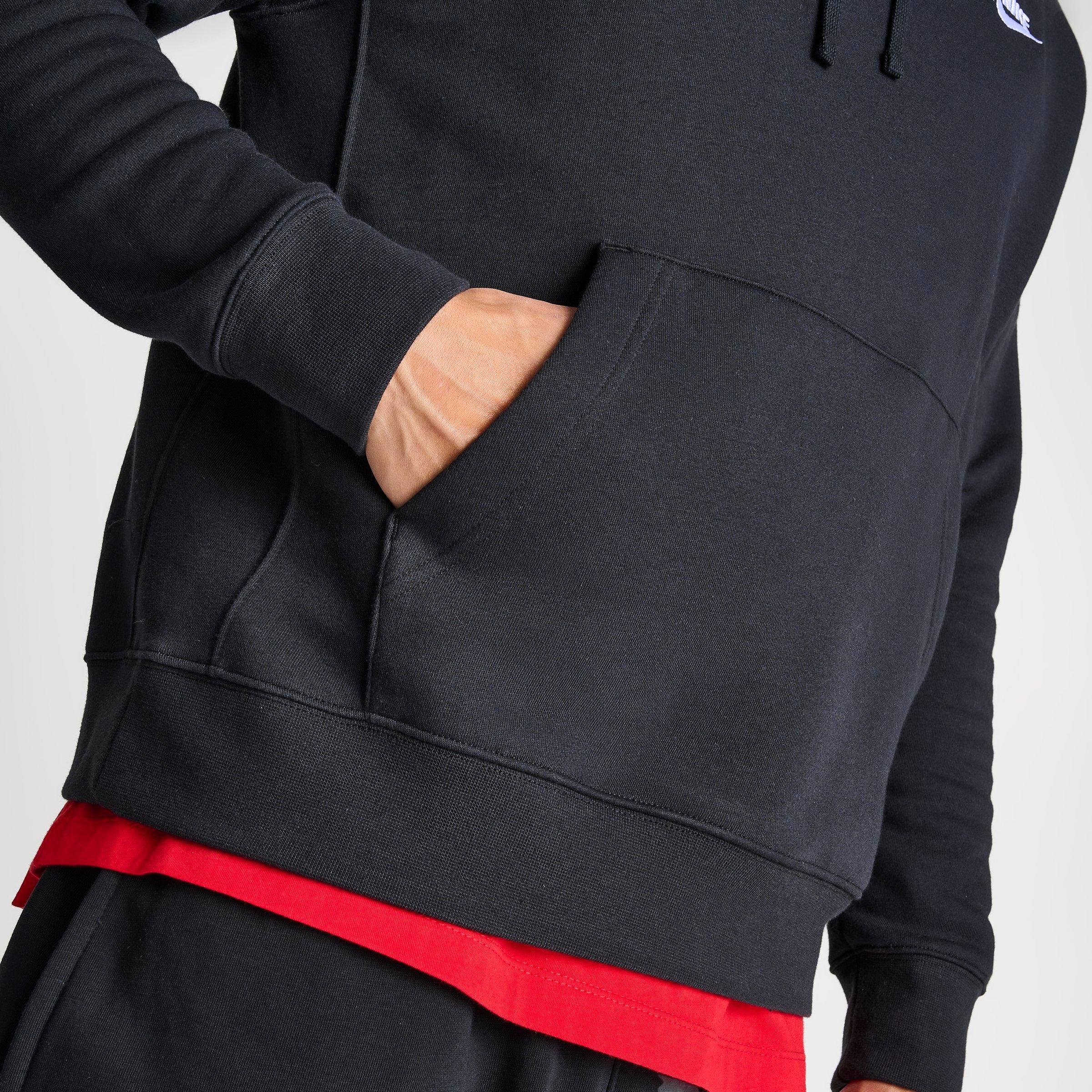 men's nike sportswear club fleece embroidered hoodie