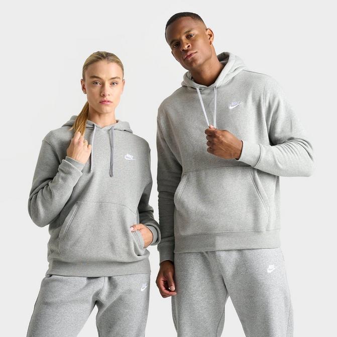 Nike shop silver hoodie