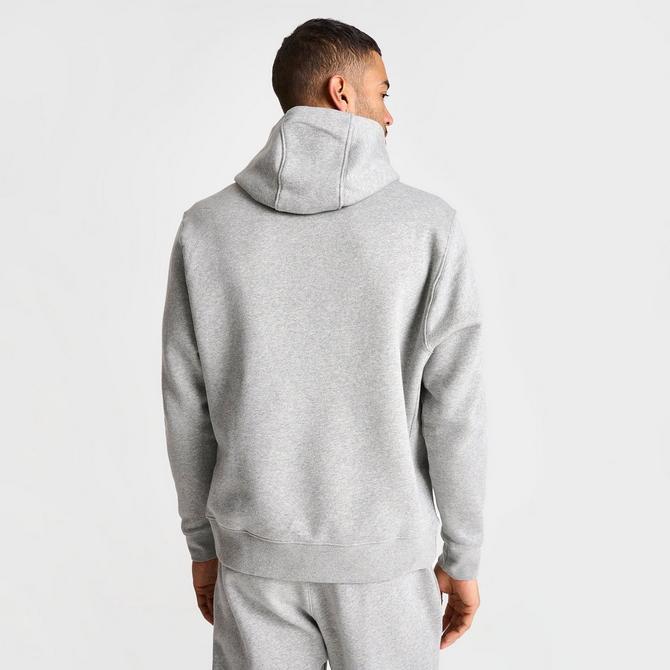 Nike Sportswear Swoosh Tech Fleece Mens Pullover Hoodie Large Black/White