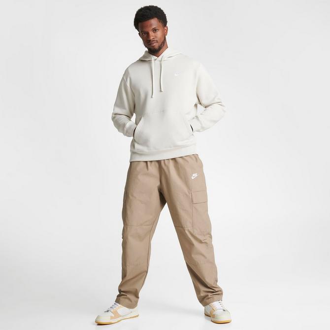 Nike Sportswear Hoodie Men's Tech Fleece Light Bone White Full Zip  Sweatshirt