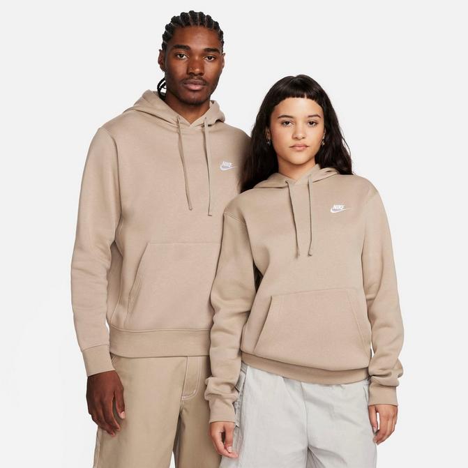 Nike club sales hoodie khaki