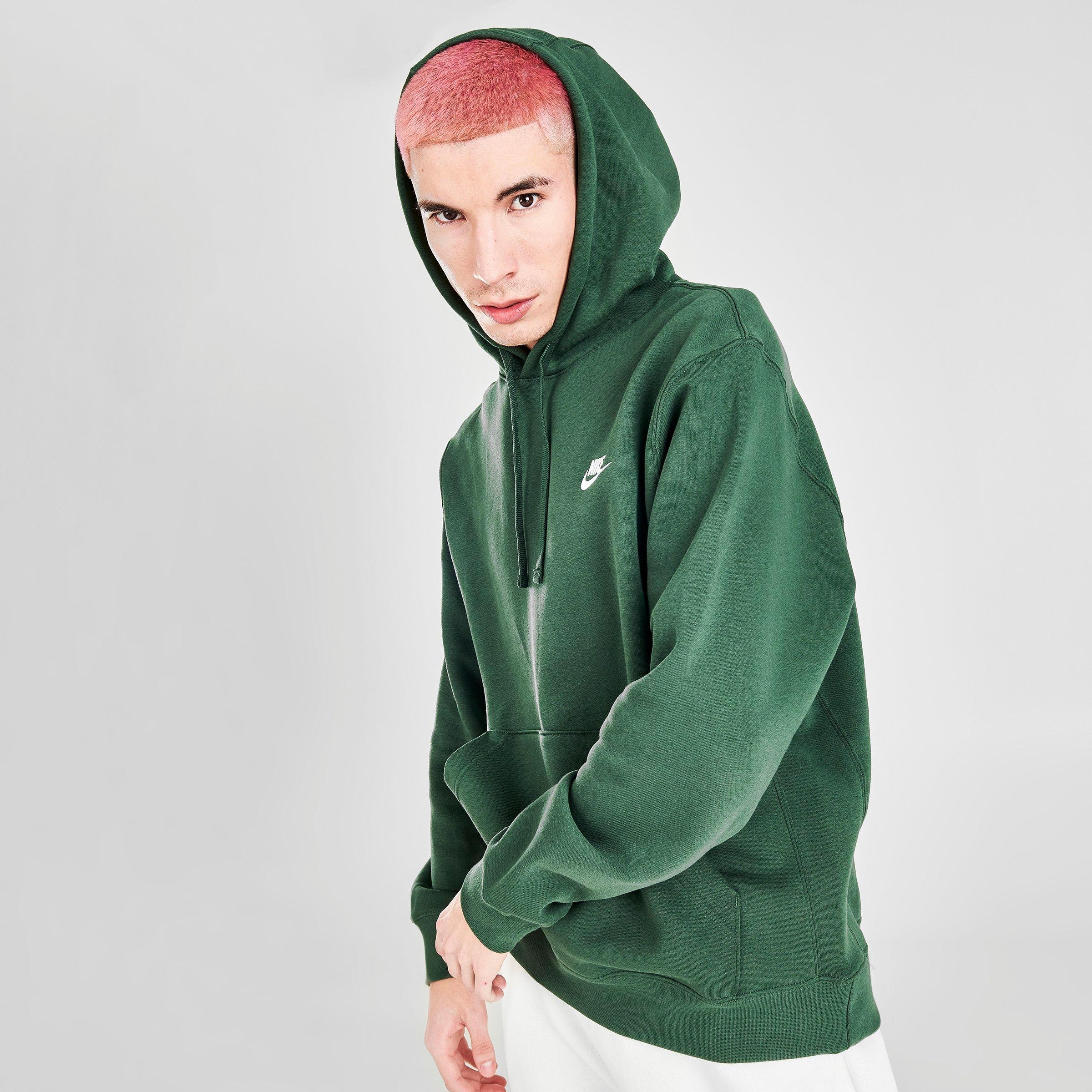 jade green nike hoodie