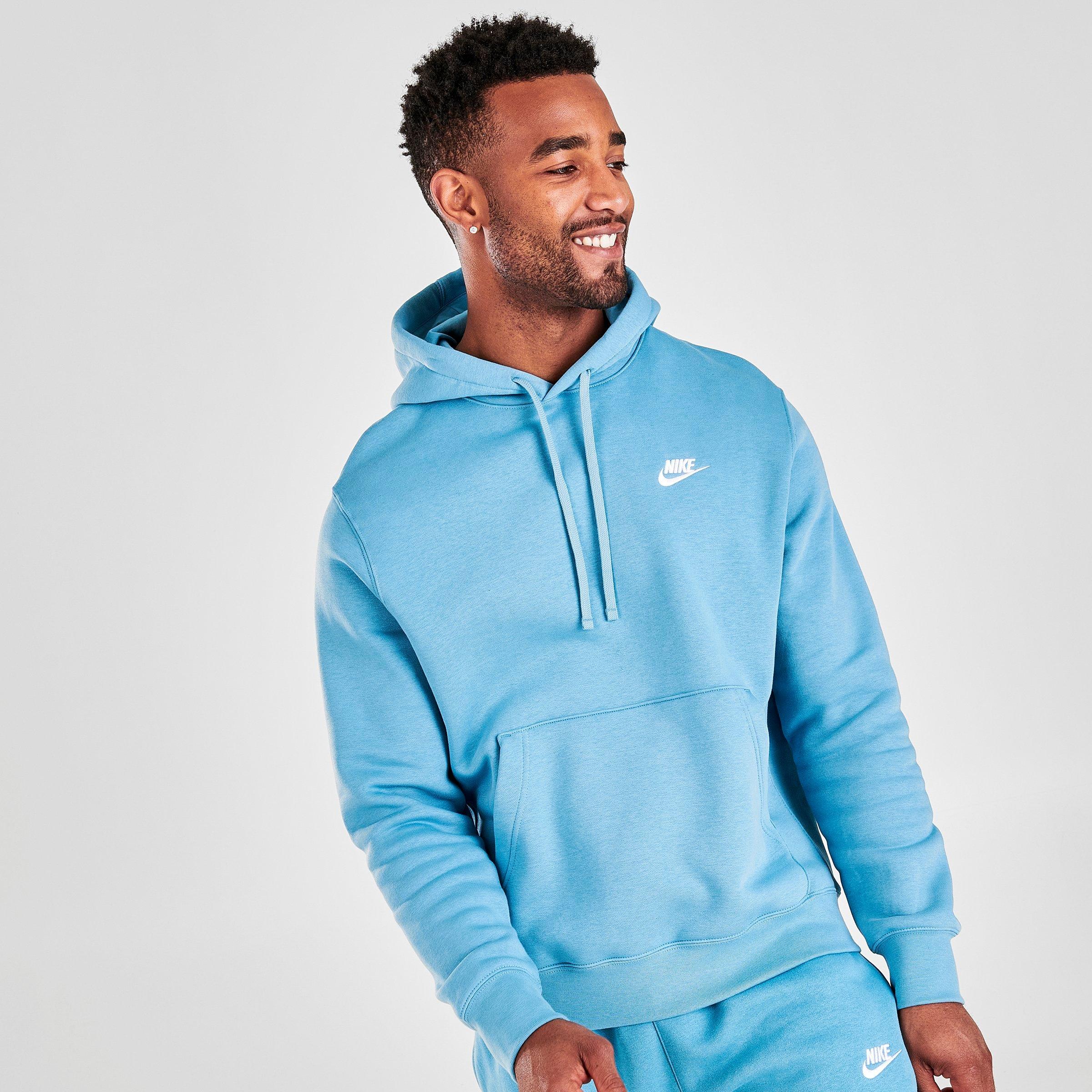 nike sportswear club fleece blue