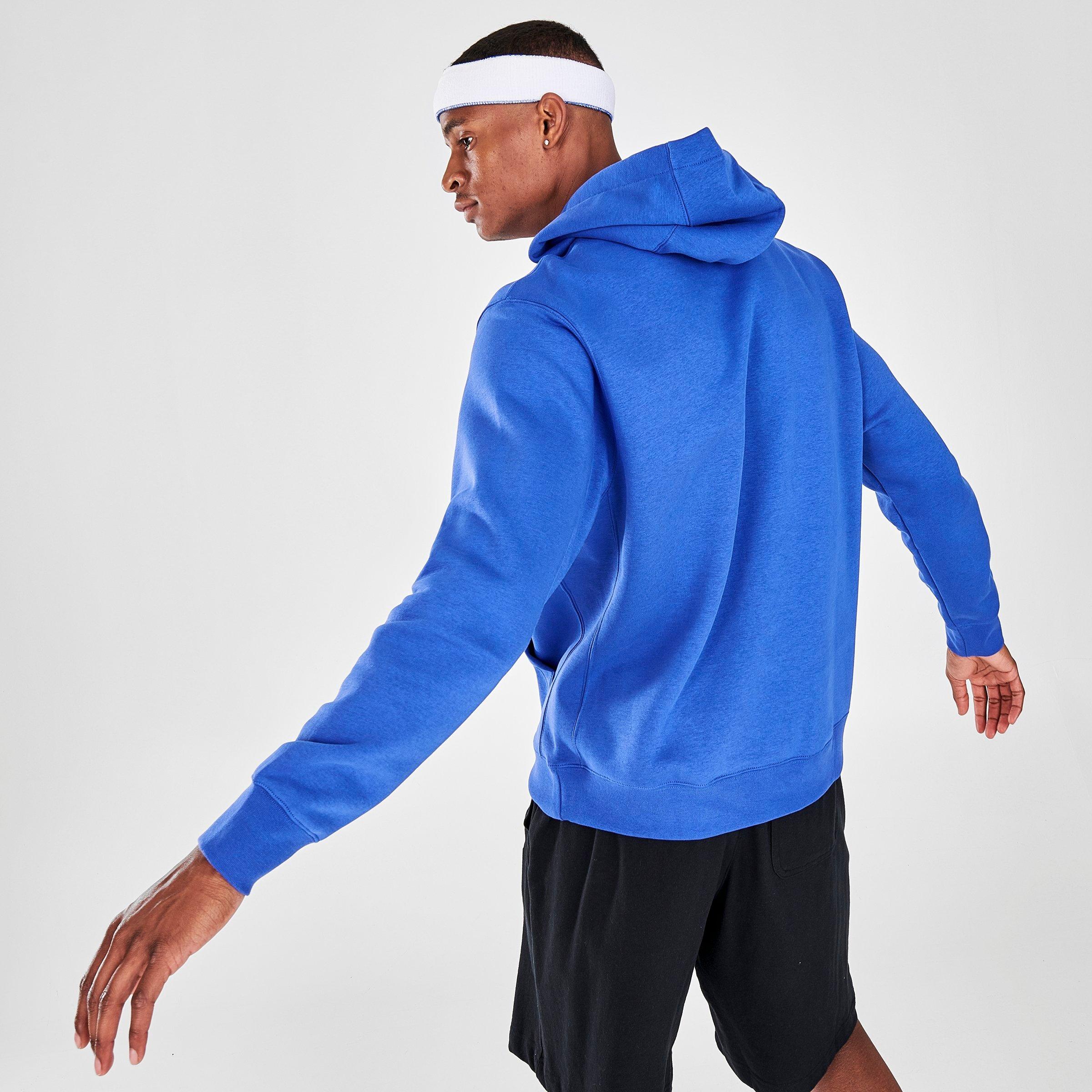men's nike sportswear club fleece embroidered hoodie