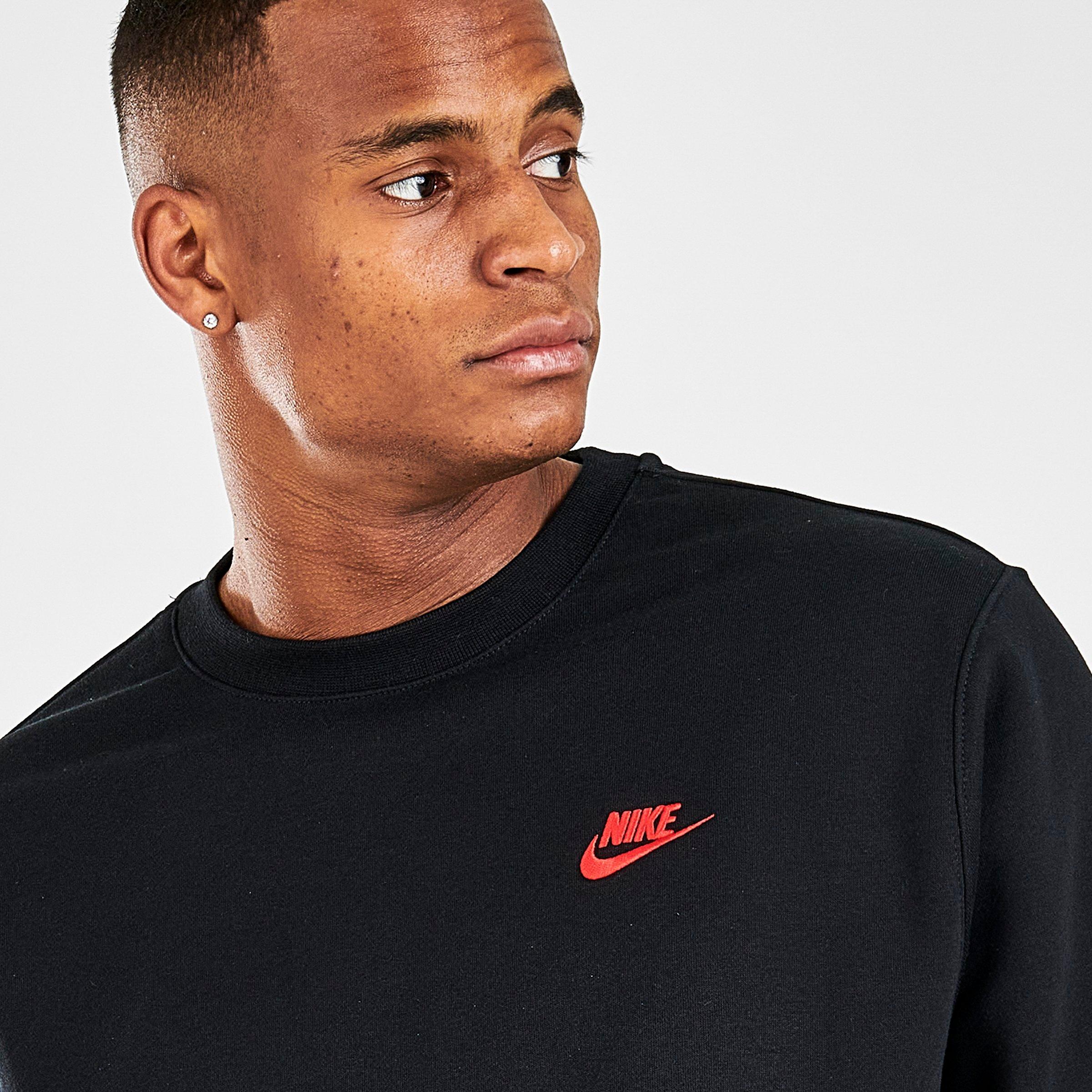 nike club crewneck