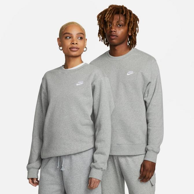 Dark grey nike crewneck sale