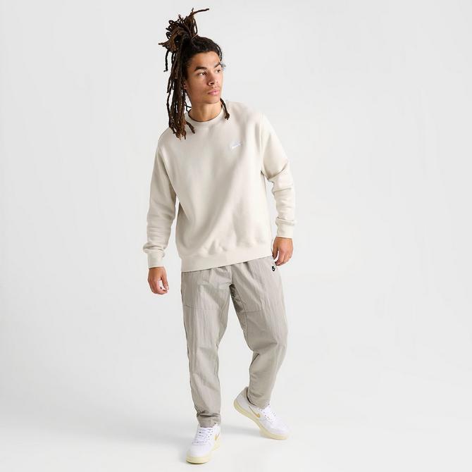 Nike Sportswear Club Fleece Pants 'Light Bone/Light Bone/White