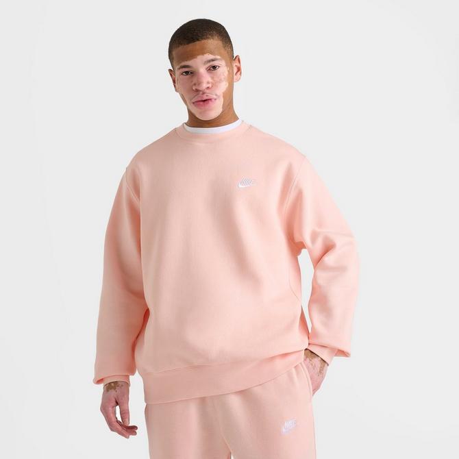 [angle] view of Nike Sportswear Club Fleece Crewneck Sweatshirt Click to zoom