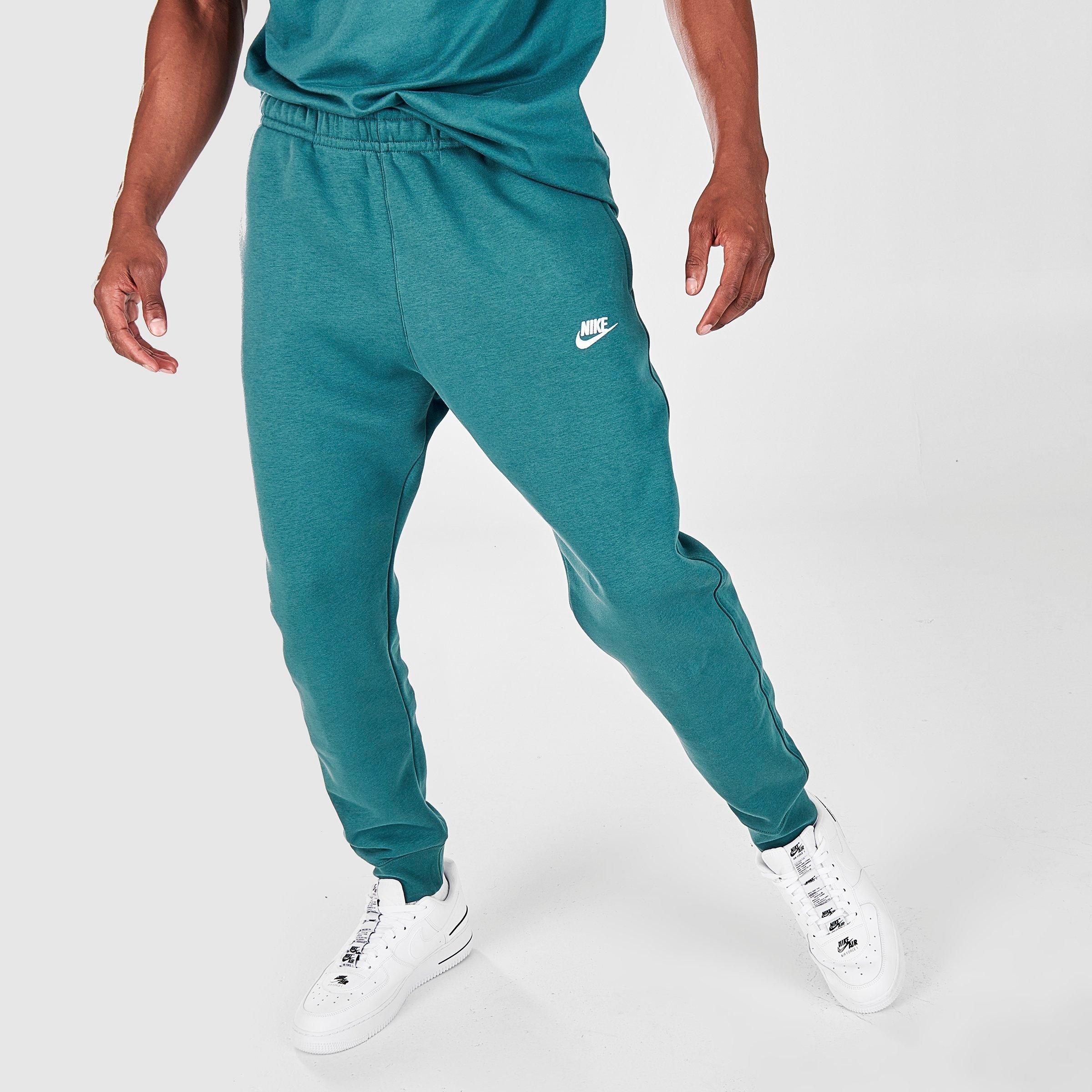 teal nike joggers
