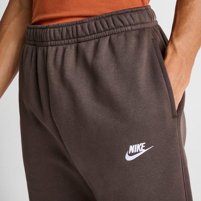 Shop Nike NSW Mid-Rise Air Fleece Joggers DQ6563-259 brown