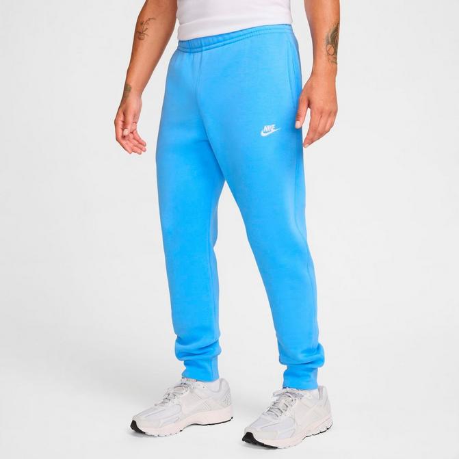 BRAND NEW WITH TAGS MEN'S NIKE SPORTSWEAR BIG online SWOOSH SWEATPANTS SIZE MEDIUM BLUE