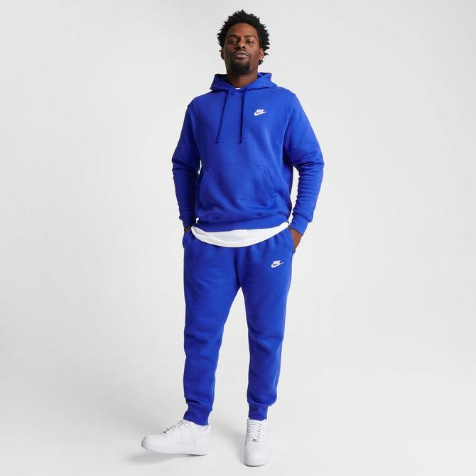 tracksuit royal blue sportswear nike nike sportswear grey
