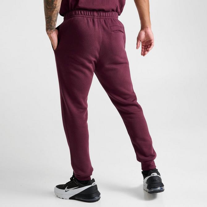 Nike Trend Fleece loose fit cuffed sweatpants in dusty pink