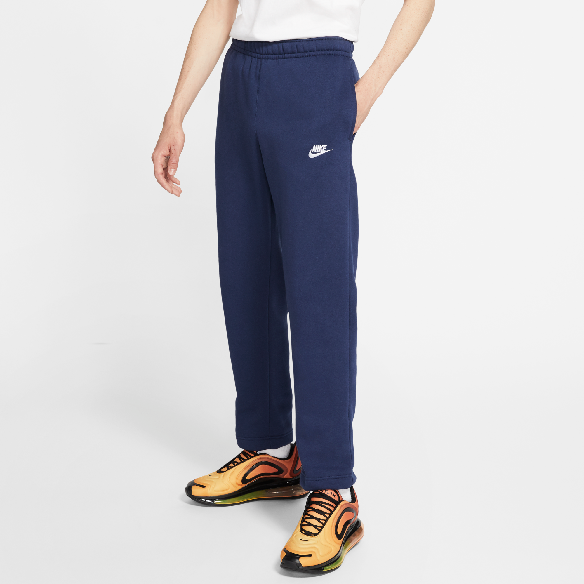 navy sweatpants nike