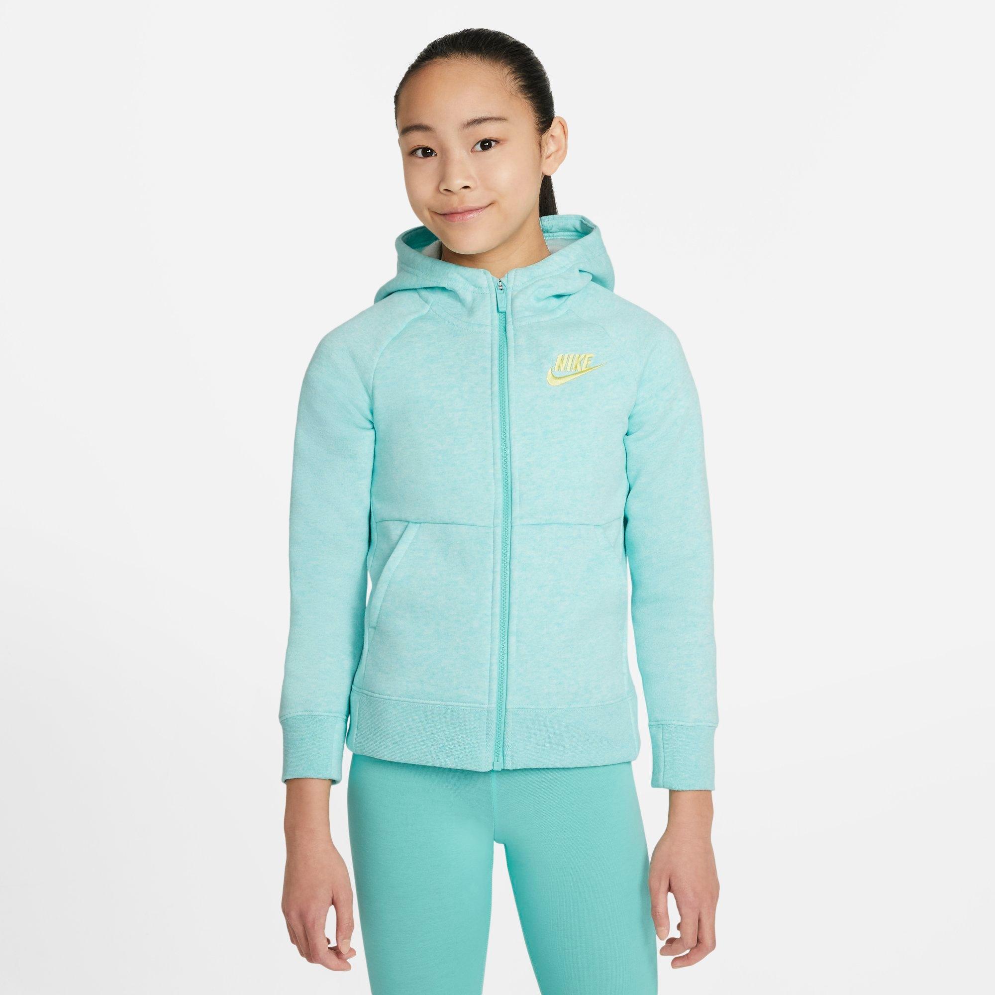 girls nike zip hoodie