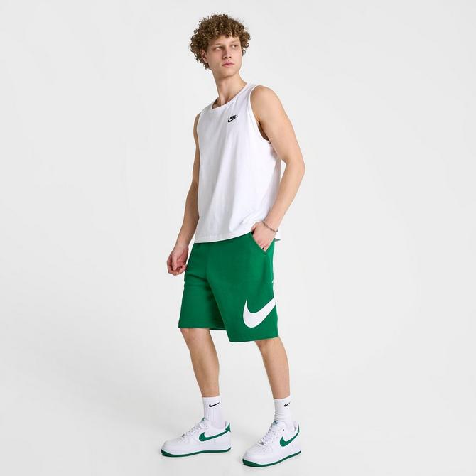 Nike three quarter shorts clearance