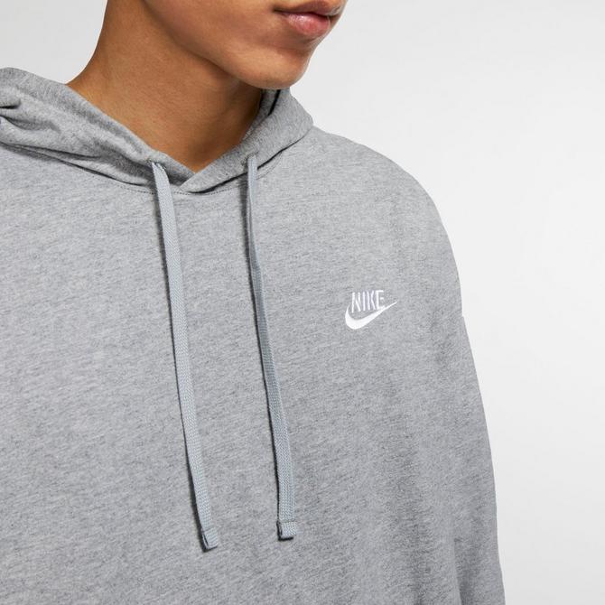 Nike Club Overhead Hoodie, Dark Grey Heather