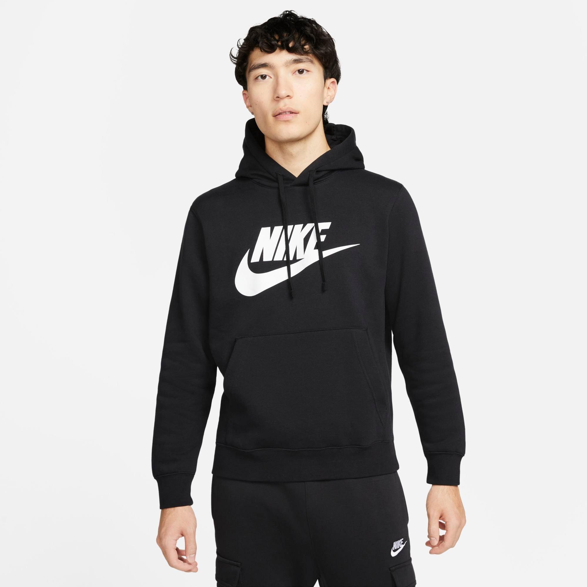 nike sportswear club fleece black
