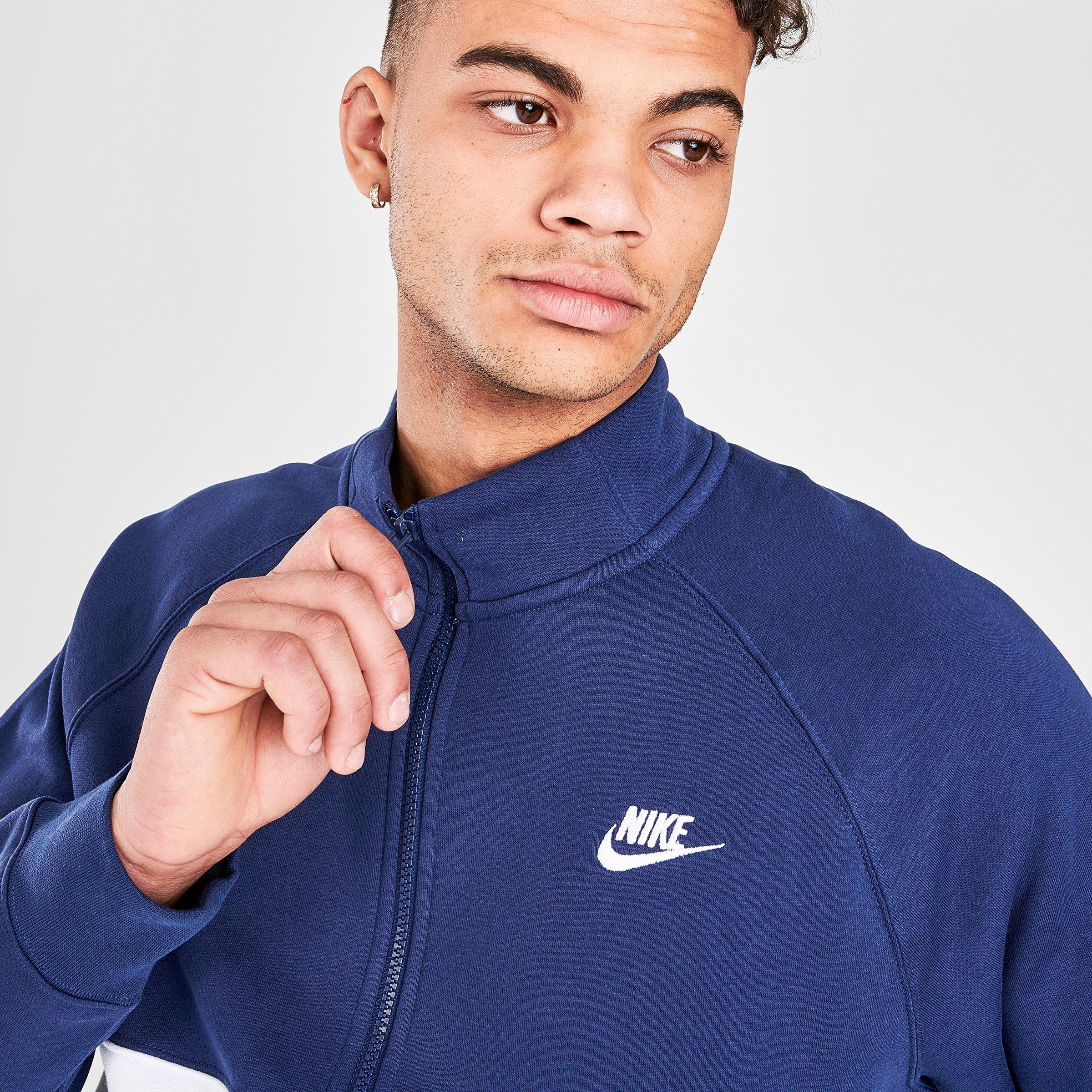 men's nike sportswear hybrid track jacket