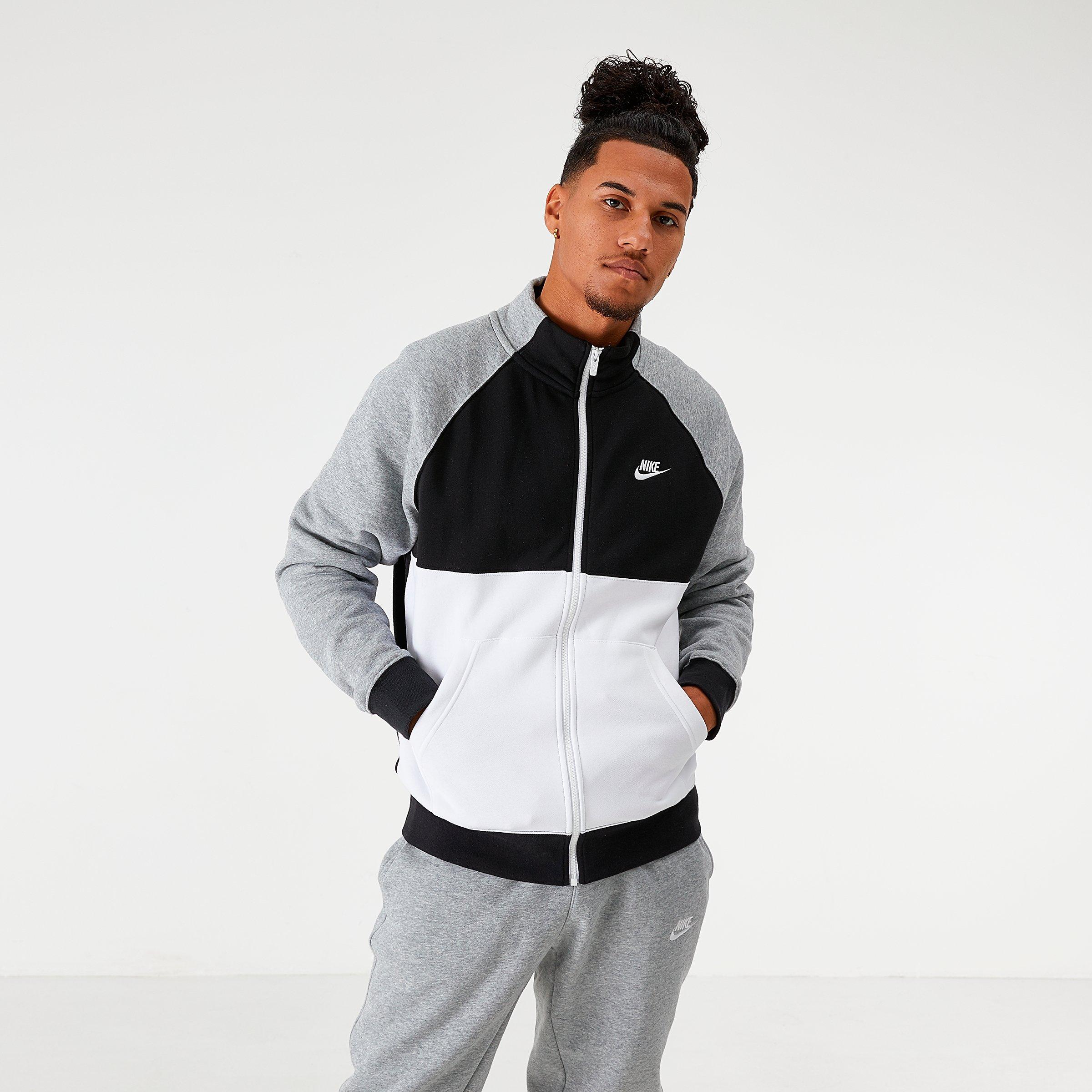 nike sportswear colorblocked fleece sweatshirt