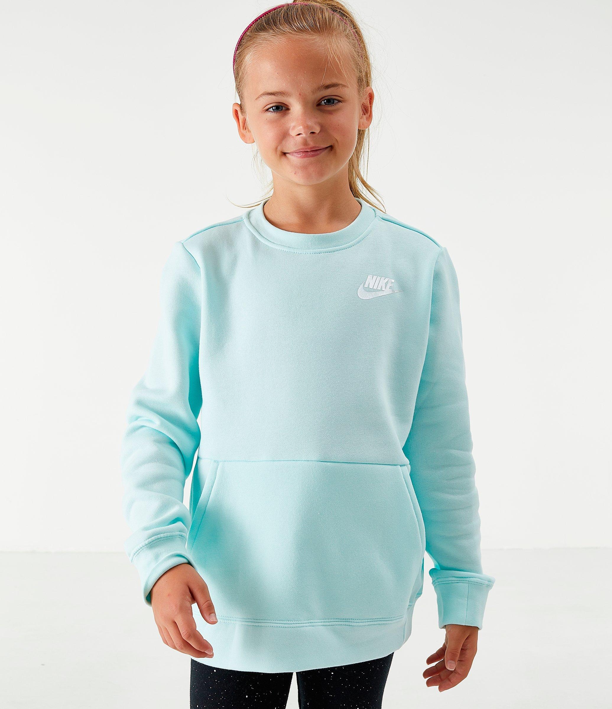 girls teal sweatshirt