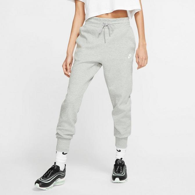Download Get Womens Heather Cuffed Joggers Side View PNG ...